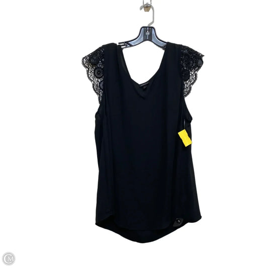 Top Sleeveless By Torrid In Black, Size: 1x