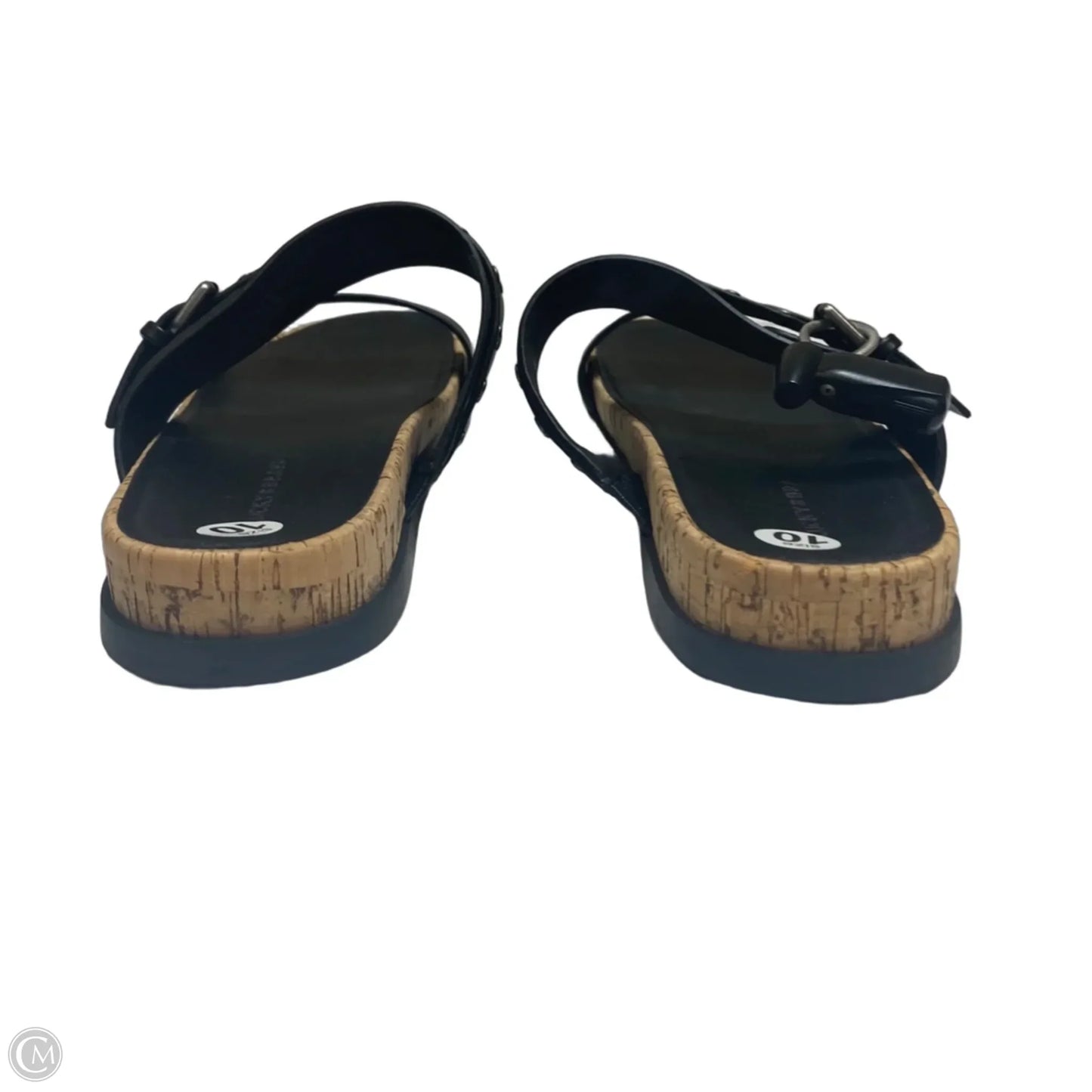 Sandals Flats By Lucky Brand In Black, Size: 10