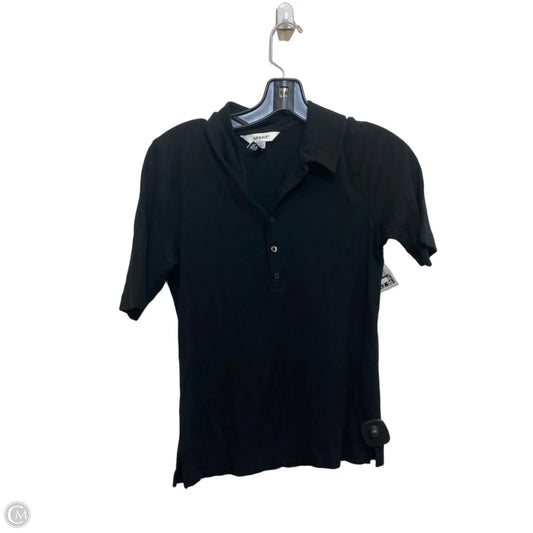 Top Short Sleeve By Spanx In Black, Size: M
