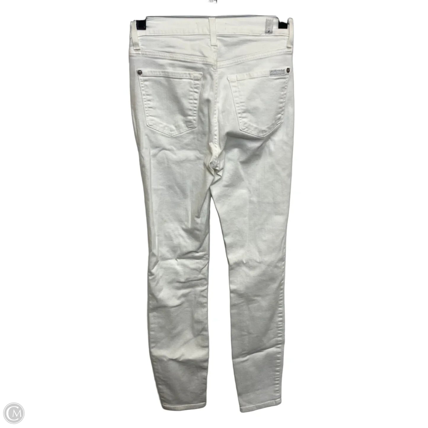 Jeans Designer By 7 For All Mankind In White, Size: Xxs