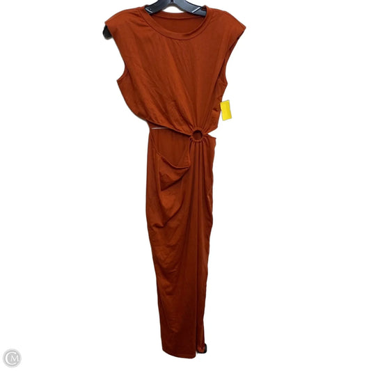 Dress Casual Maxi By Shein In Orange, Size: S