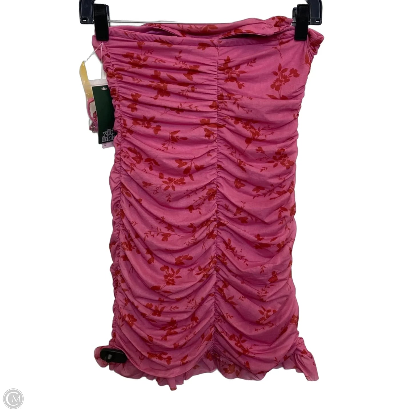 Dress Casual Short By Wild Fable In Pink & Red, Size: Xs