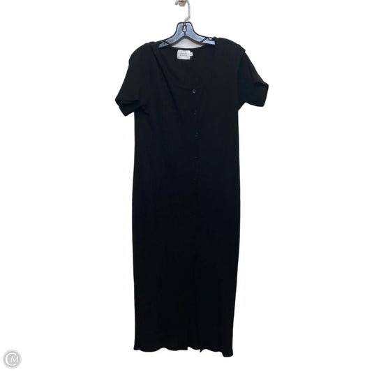 Dress Casual Midi By Things Between In Black, Size: M