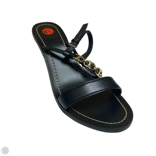 Sandals Designer By Tory Burch In Black, Size: 6.5