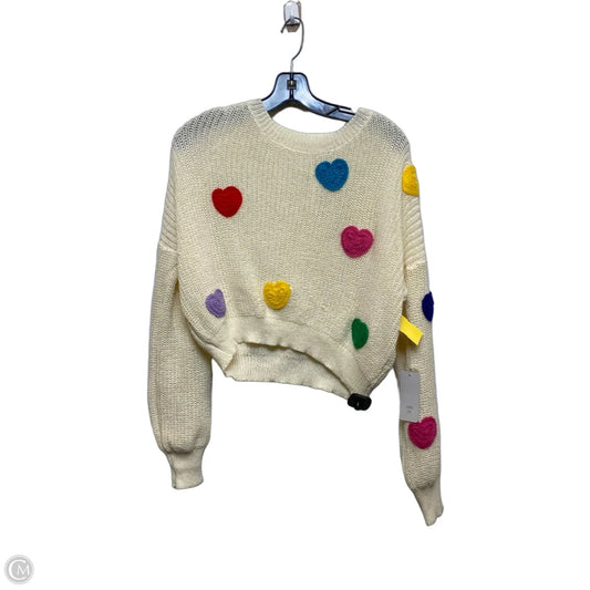 Sweater By Luna Ivy In Cream, Size: S