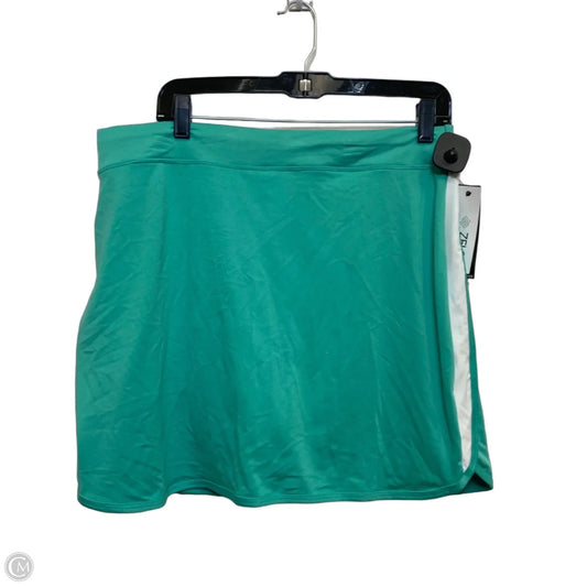 Athletic Skort By Zelos In Green, Size: L