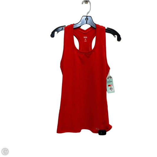 Athletic Tank Top By Dsg Outerwear In Red, Size: M