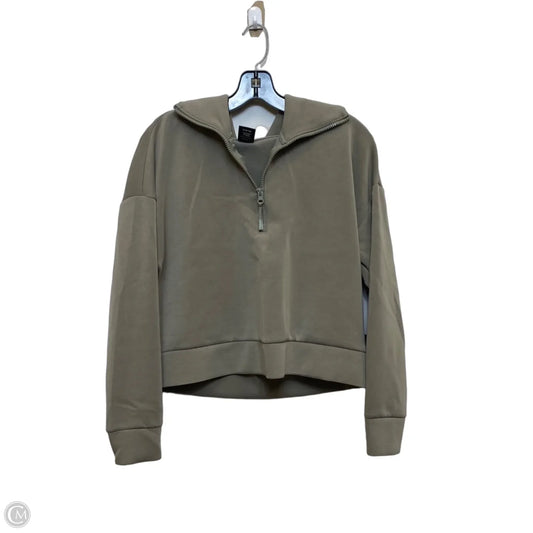 Athletic Sweatshirt Collar By Avia In Green, Size: M