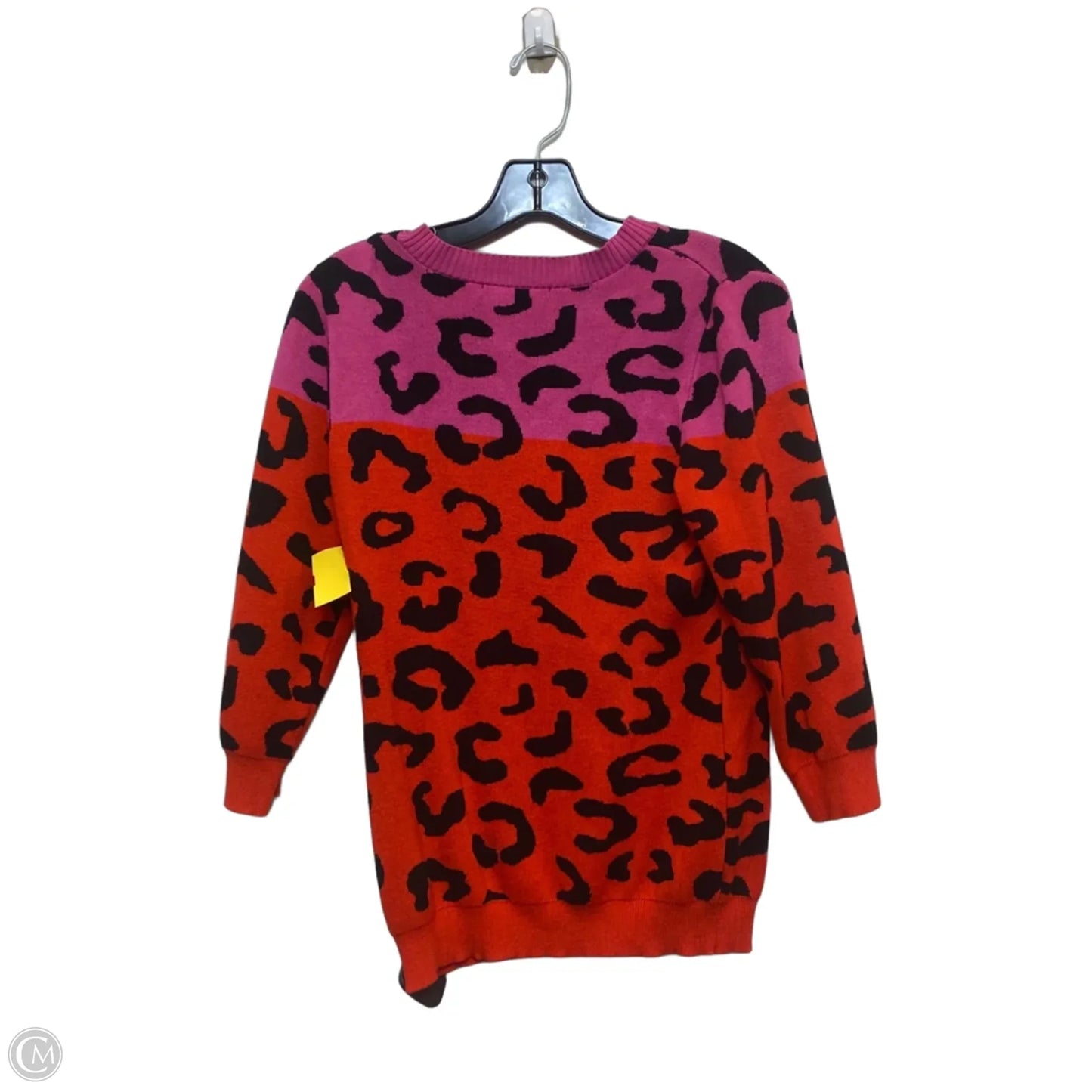 Sweater By New York And Co In Pink & Red, Size: S