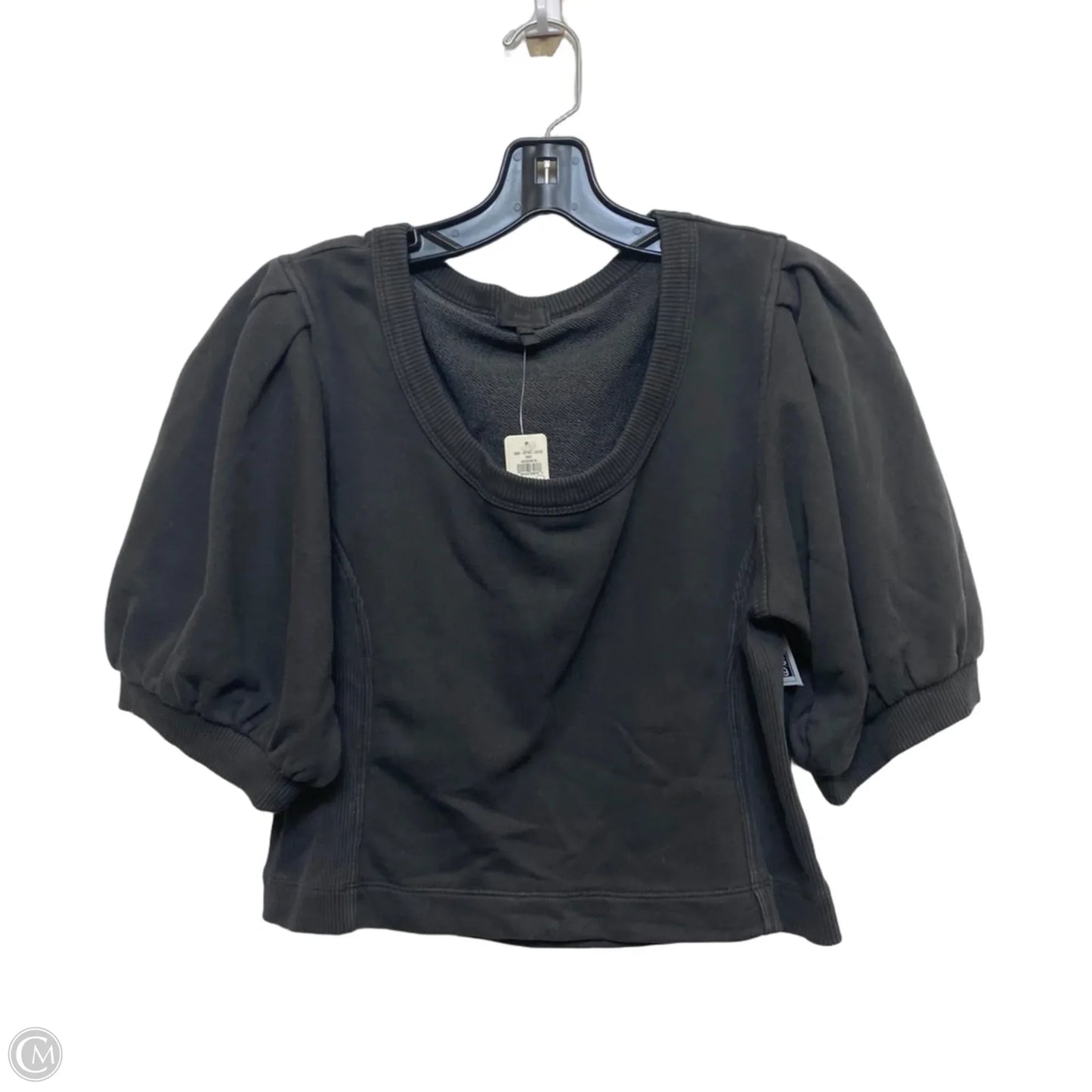 Top Short Sleeve By Aerie In Grey, Size: M