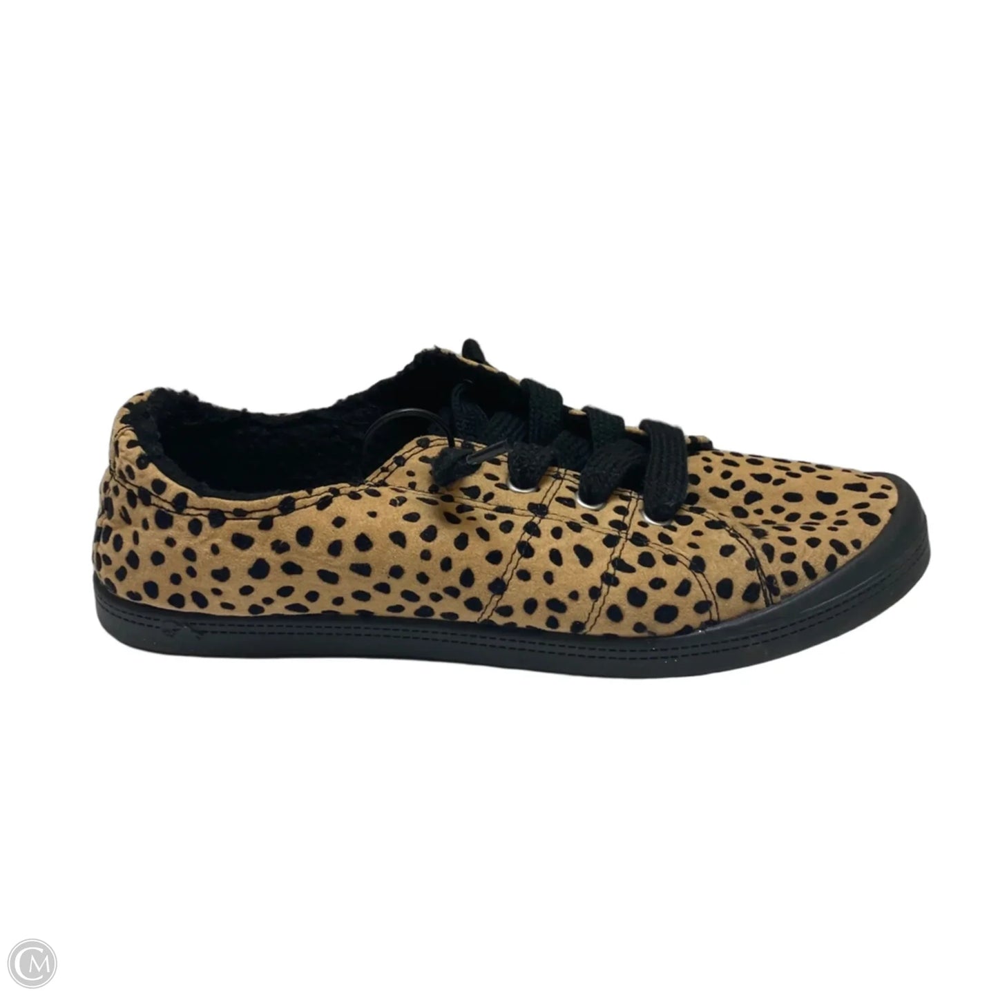 Shoes Flats By Jelly Pop In Black & Brown, Size: 8.5