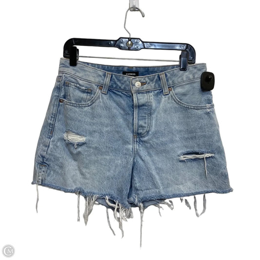 Shorts By Express In Blue Denim, Size: 6
