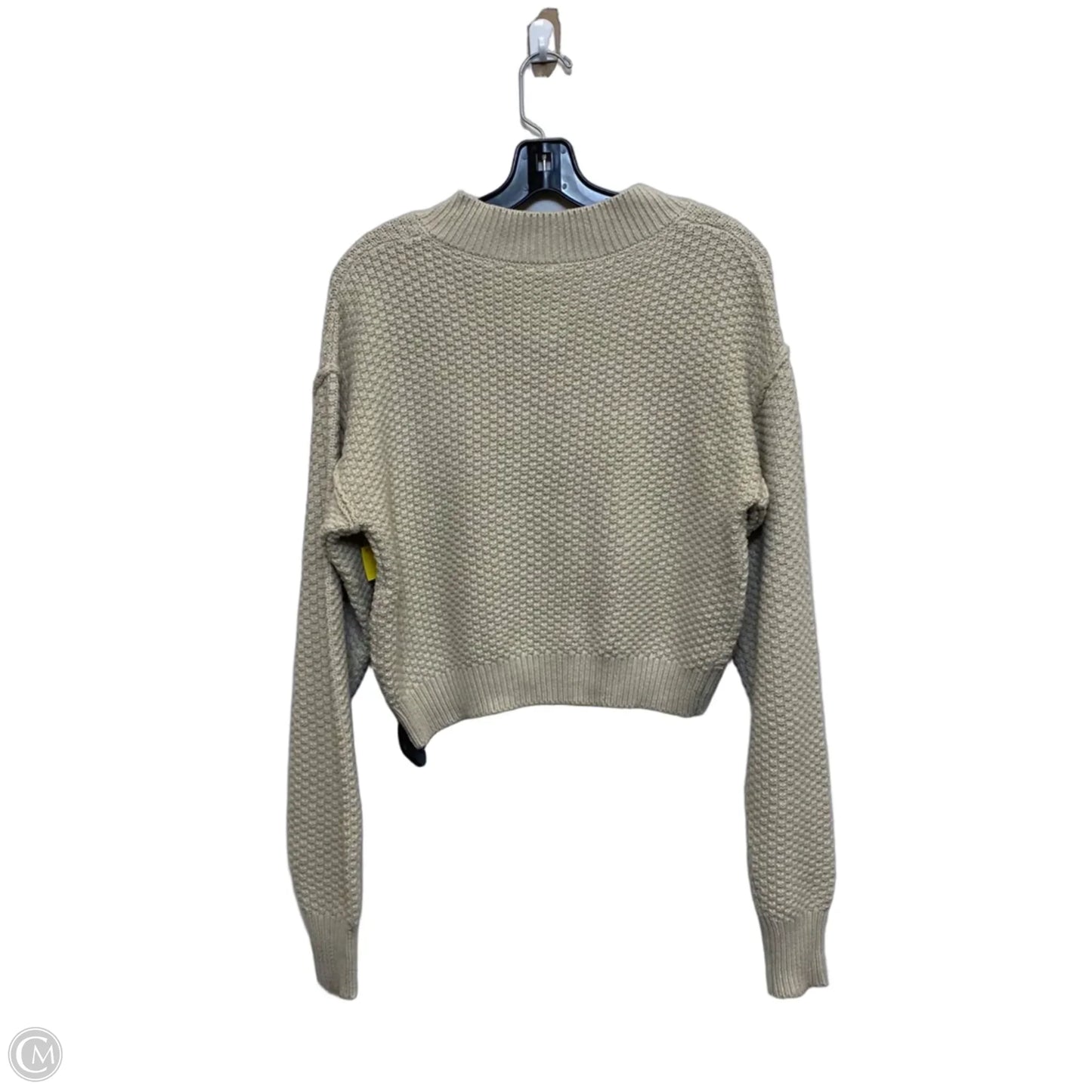 Sweater Cardigan By Free People In Tan, Size: Xs