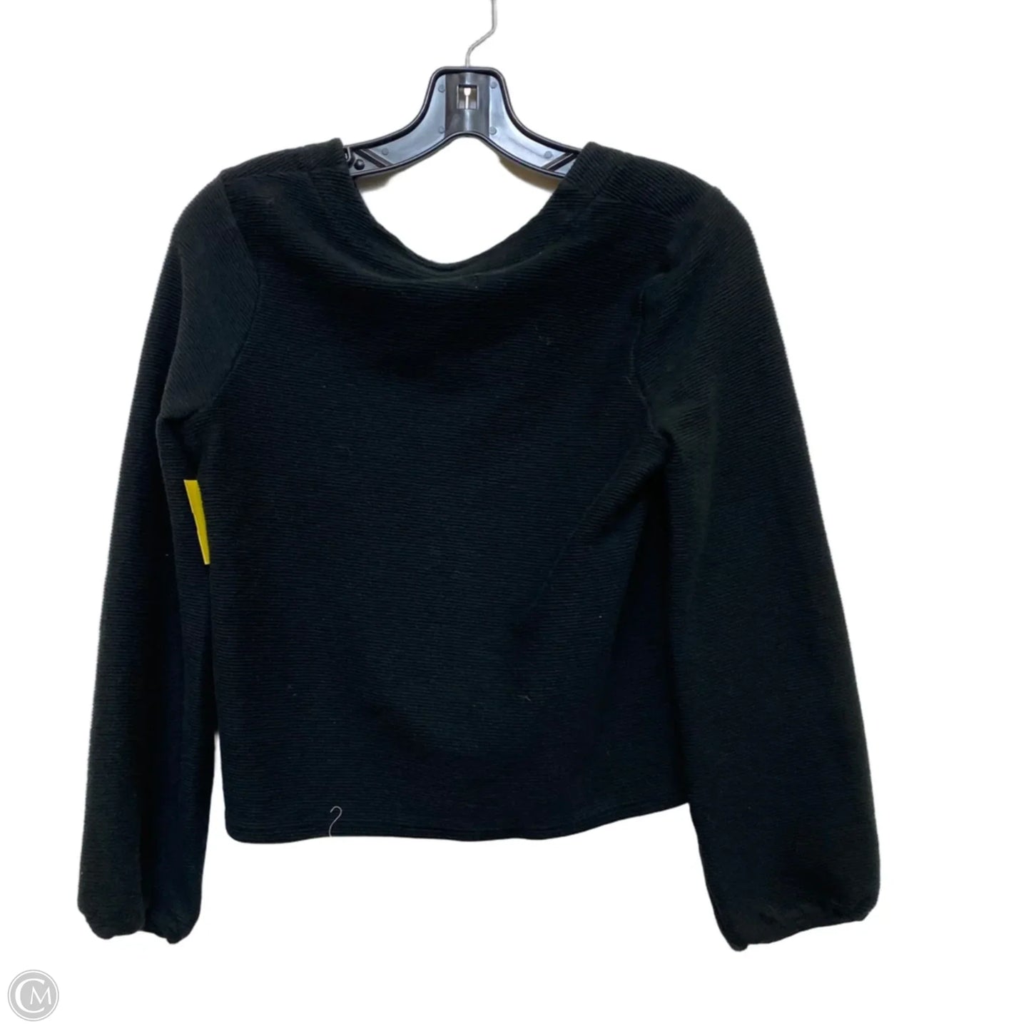 Top Long Sleeve By Madewell In Black, Size: S