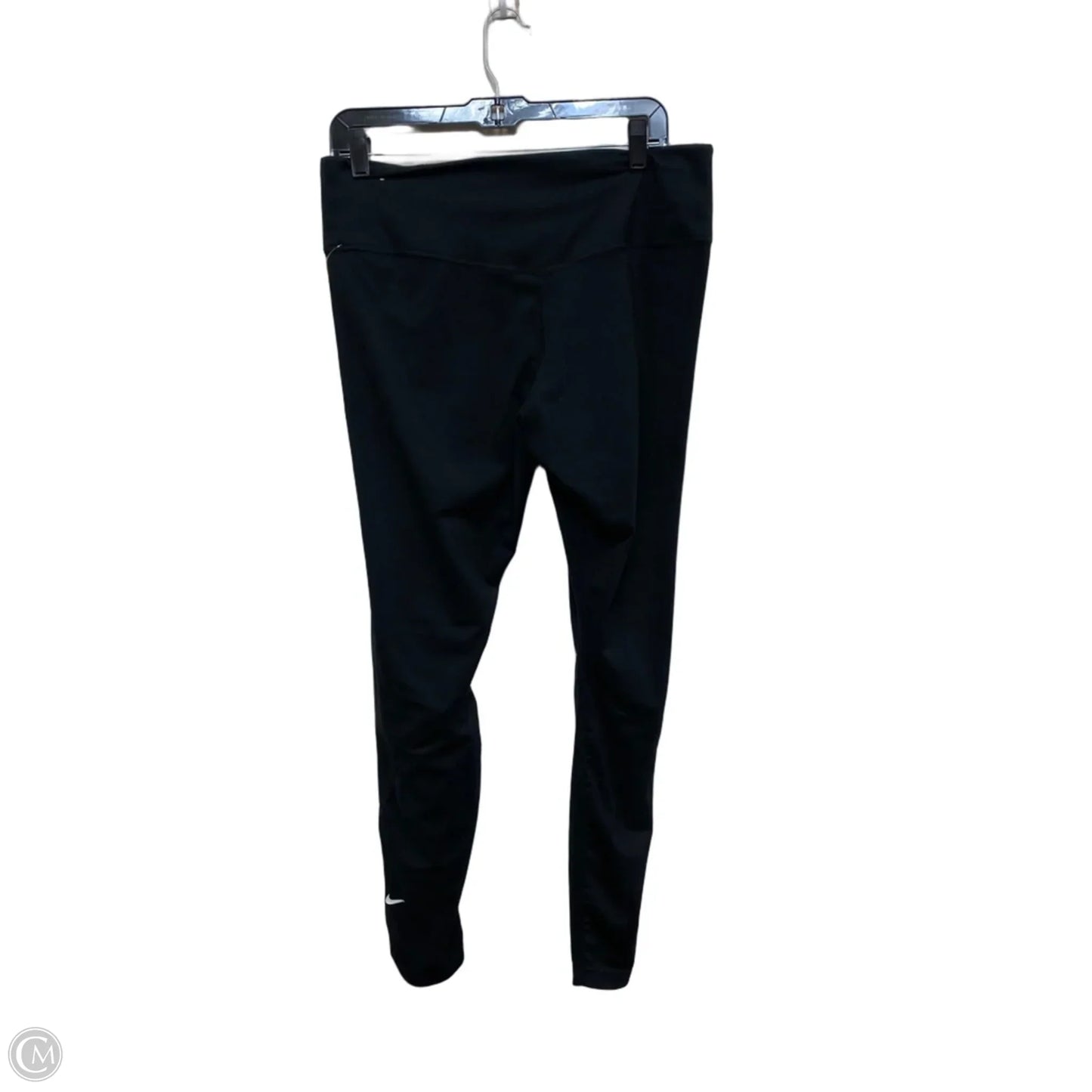 Athletic Leggings By Nike Apparel In Black, Size: L