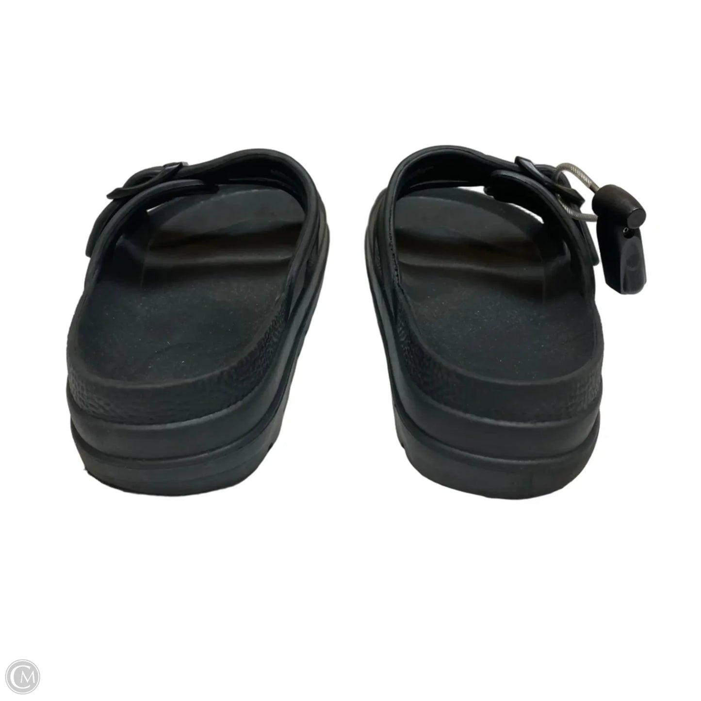 Sandals Heels Platform By Wild Fable In Black, Size: 6