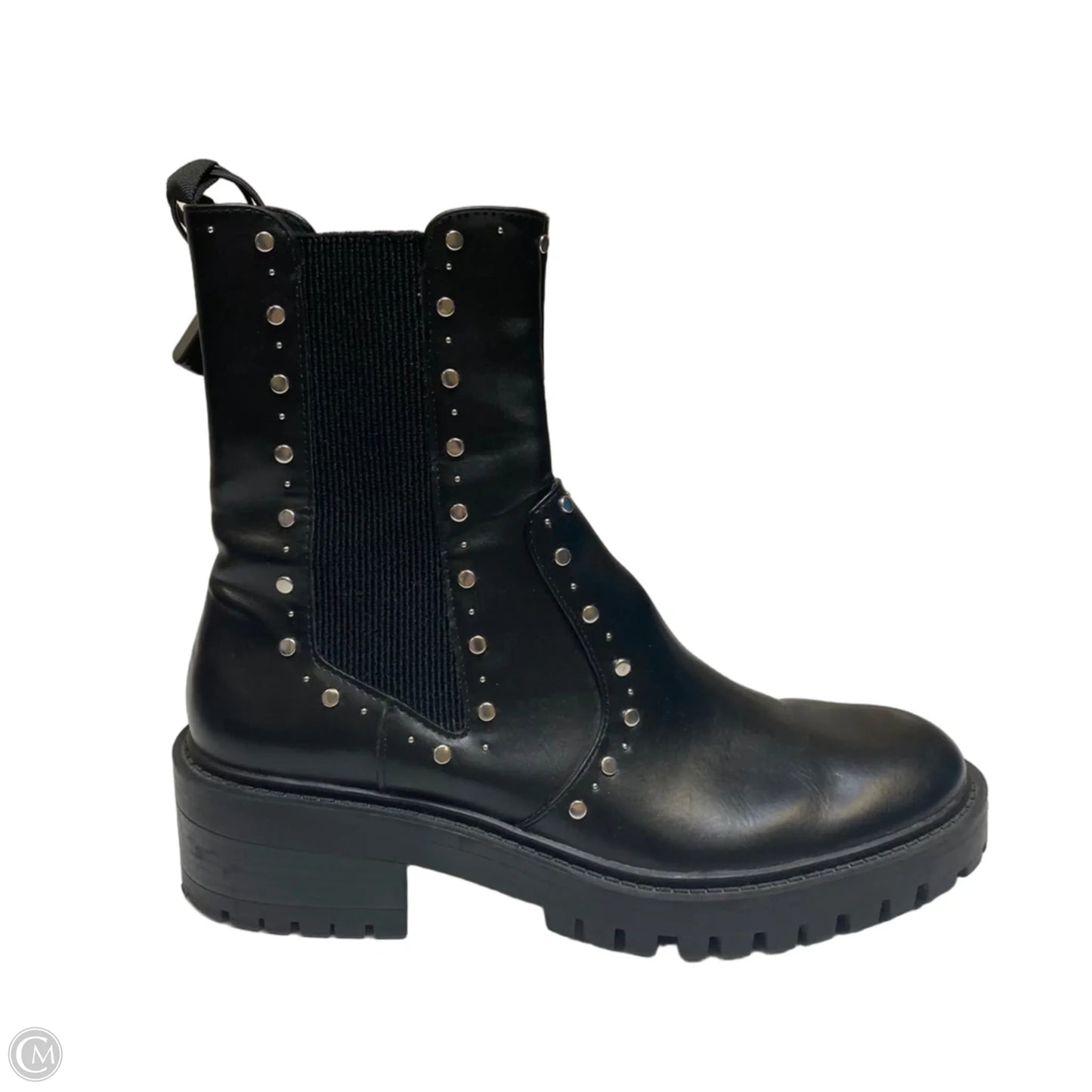 Boots Ankle Flats By Zara In Black, Size: 9.5