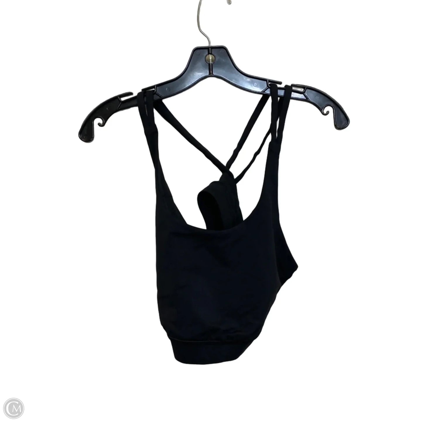 Athletic Bra Designer By Lululemon In Black, Size: L