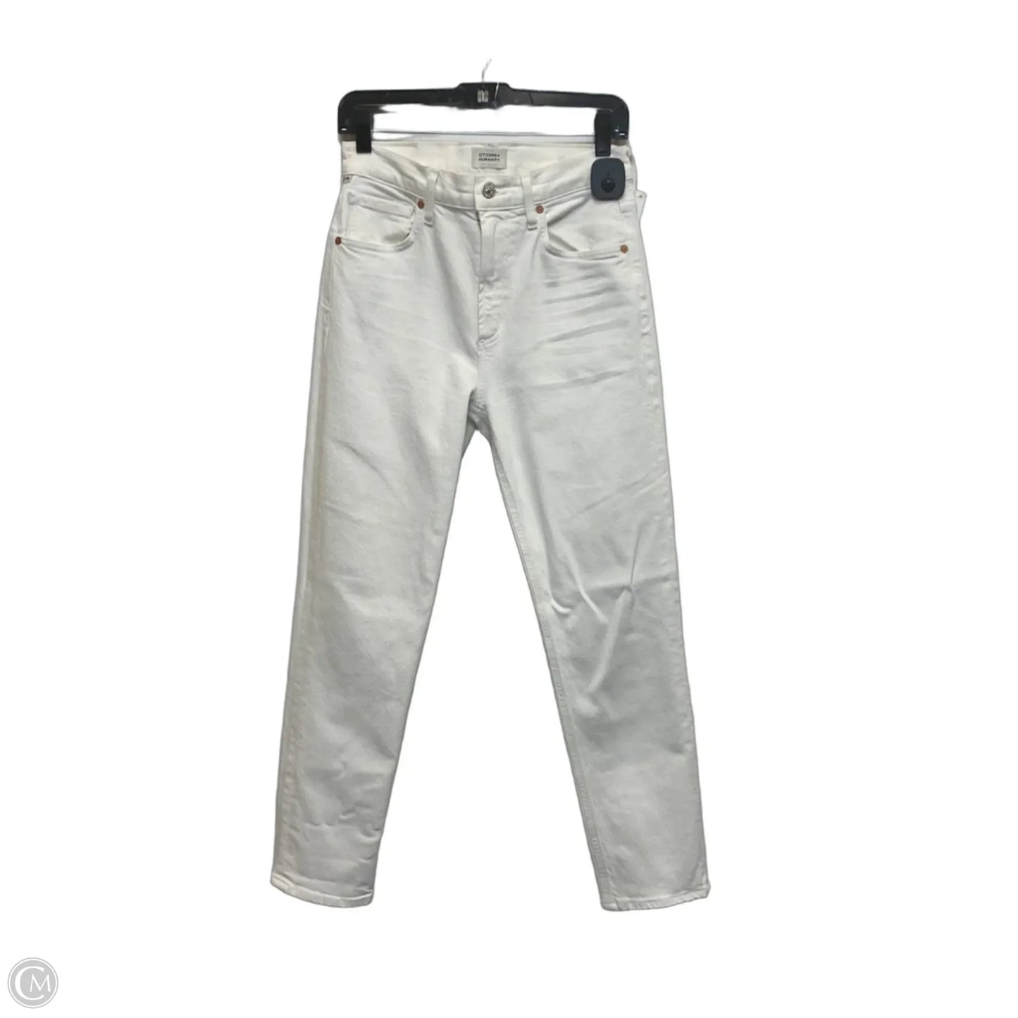 Jeans Designer By Citizens Of Humanity In Cream Denim, Size: 4