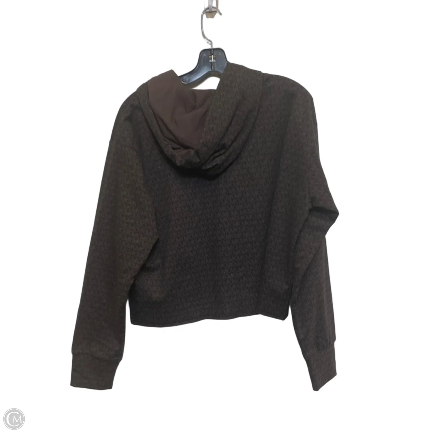 Sweatshirt Hoodie By Michael By Michael Kors In Brown, Size: S