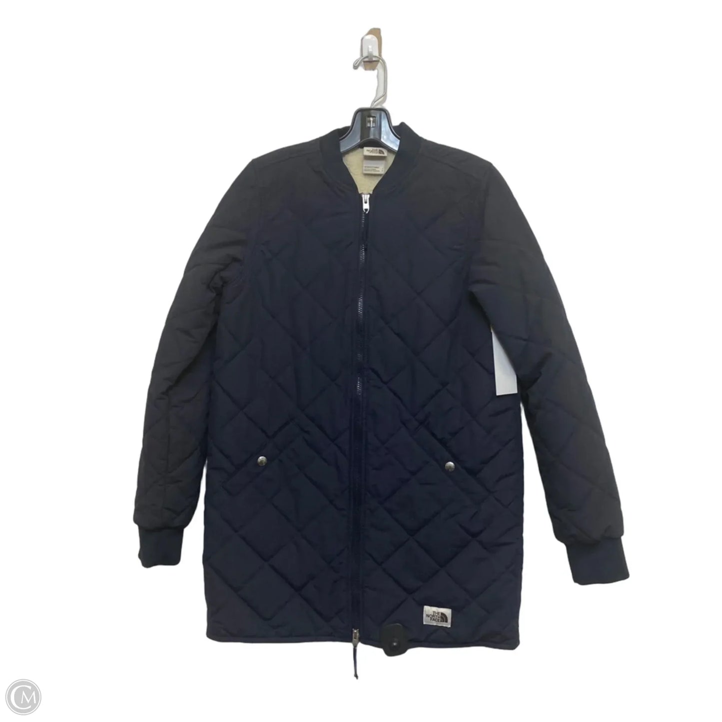 Jacket Puffer & Quilted By The North Face In Navy, Size: S