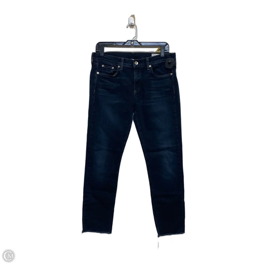 Jeans Designer By Rag And Bone In Blue Denim, Size: 4