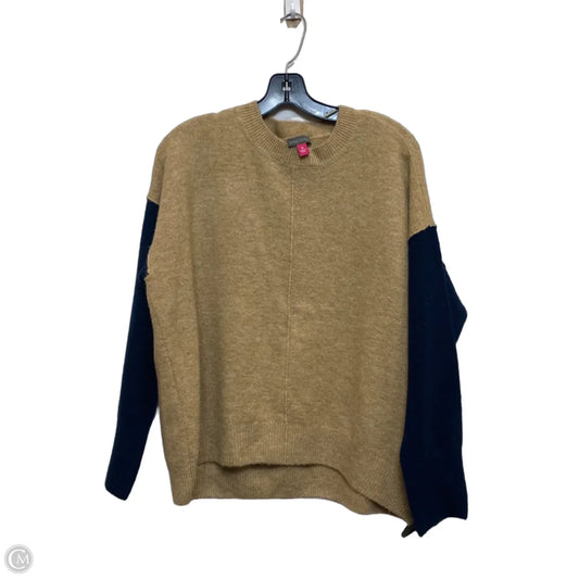 Sweater By Vince Camuto In Blue & Brown, Size: M