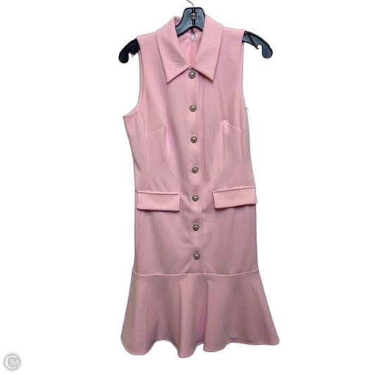 Dress Designer By Karl Lagerfeld In Pink, Size: S