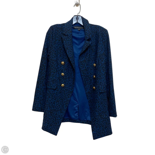 Blazer By Boston Proper In Black & Blue, Size: S
