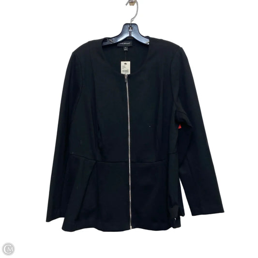 Blazer By Lane Bryant In Black, Size: 1x