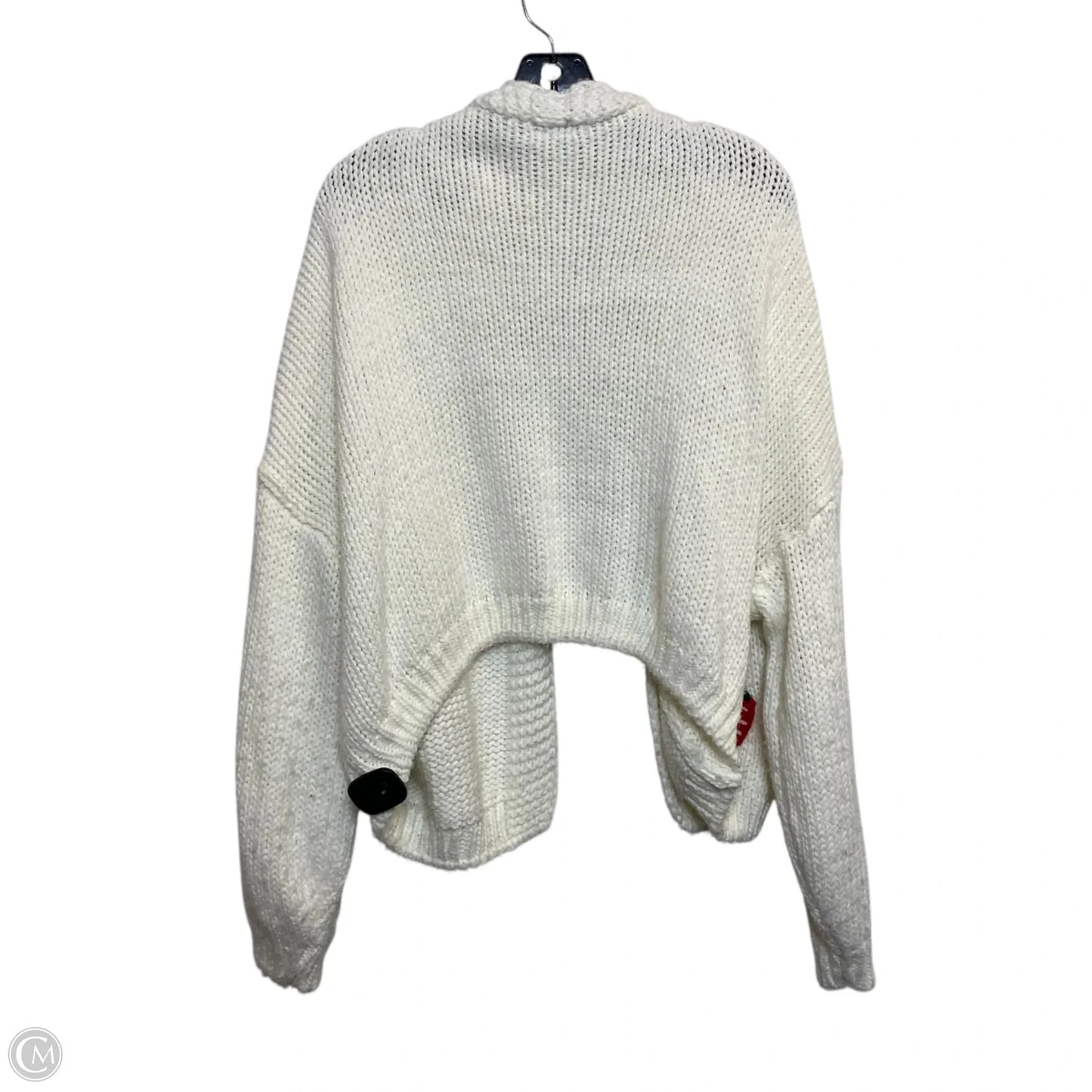 Sweater Cardigan By Arula In Cream, Size: 1x