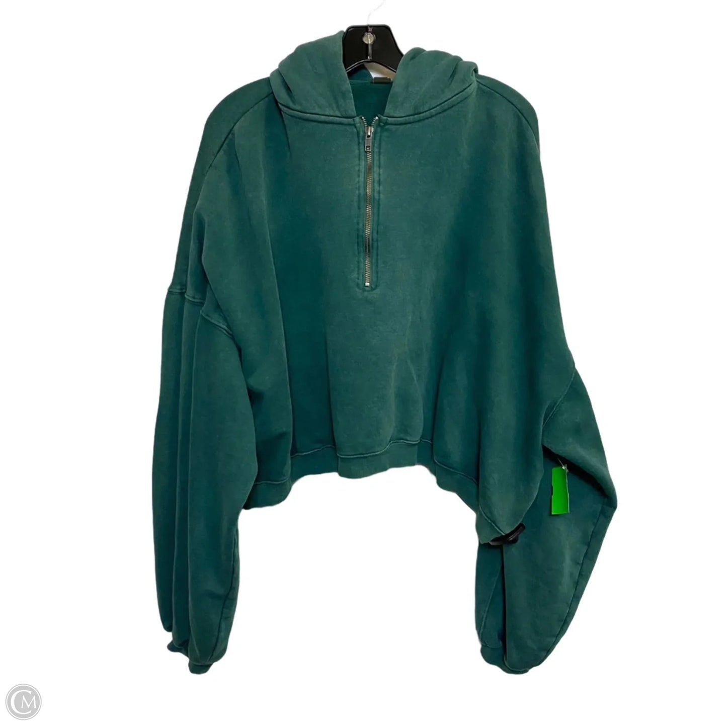 Sweatshirt Hoodie By Wild Fable In Green, Size: 1x