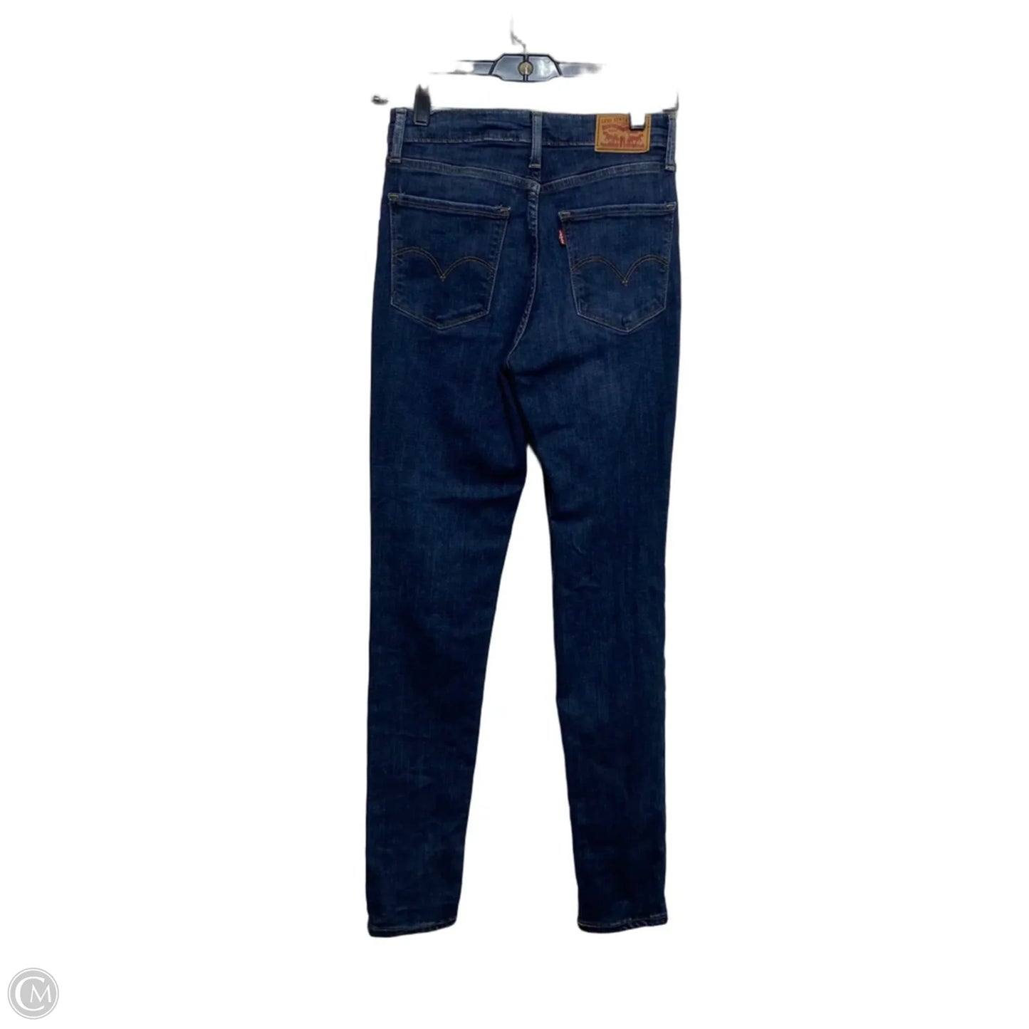 Jeans Skinny By Levis In Blue Denim, Size: 26