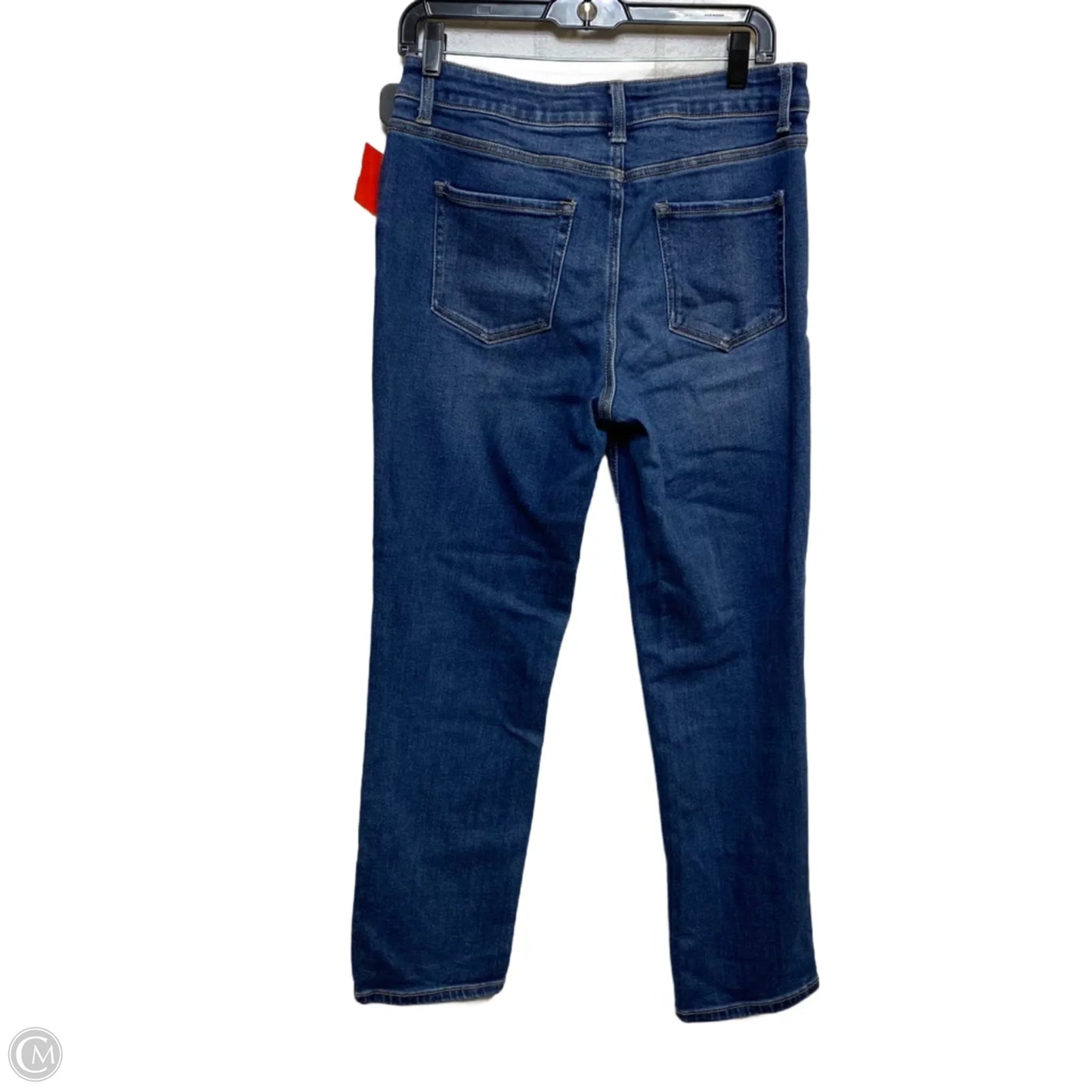 Jeans Straight By Time And Tru In Blue Denim, Size: 8