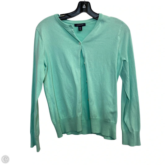 Cardigan By Lands End In Green, Size: S