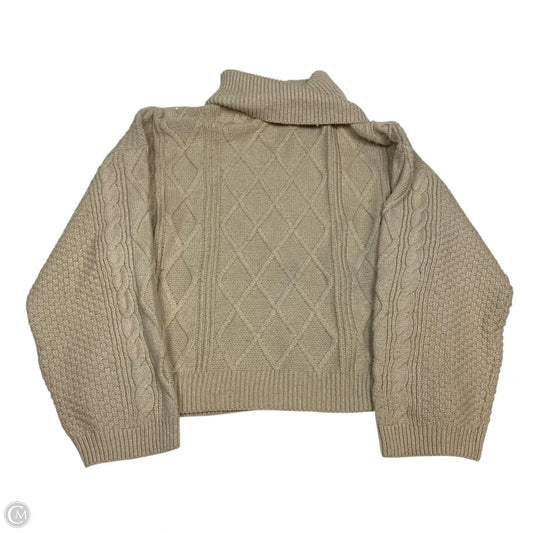 Sweater By Elie Tahari In Tan, Size: L