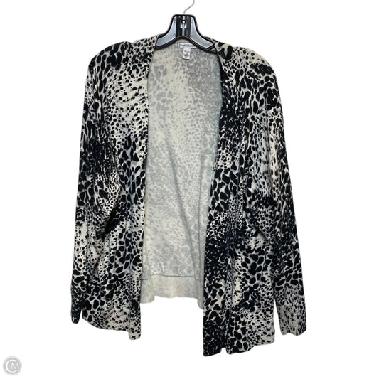 Cardigan By Croft And Barrow In Black, Size: 1x