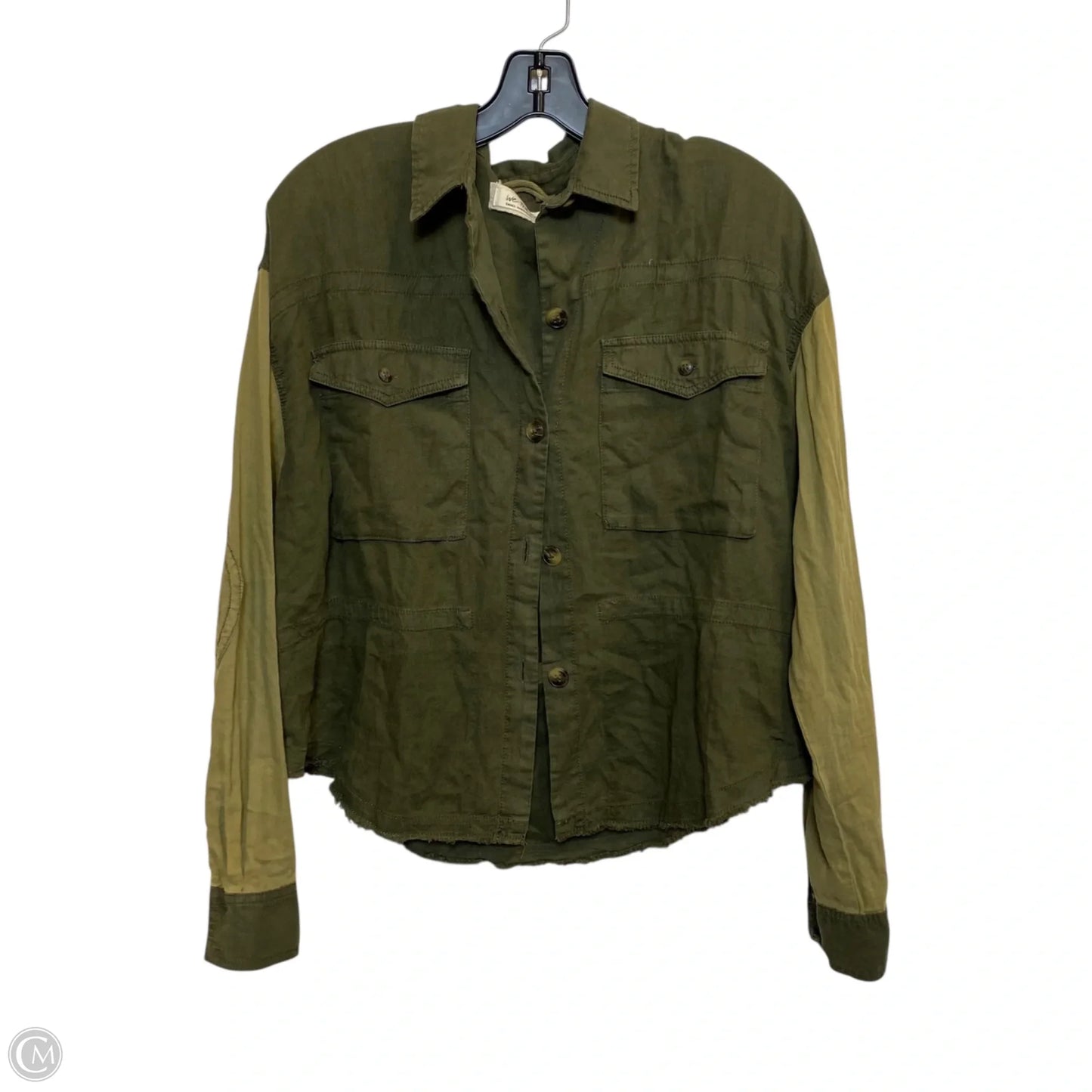 Top Long Sleeve By We The Free In Green, Size: S