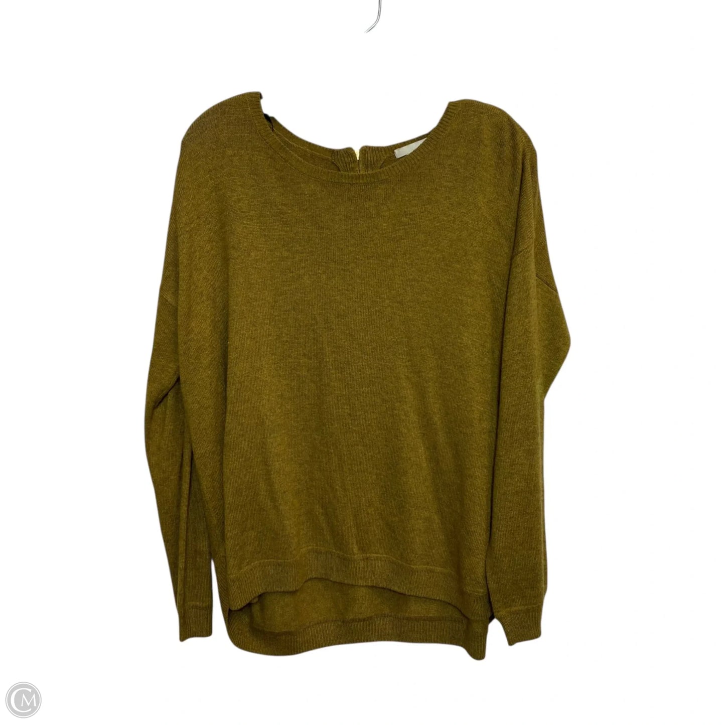 Top Long Sleeve By H&m In Green, Size: M