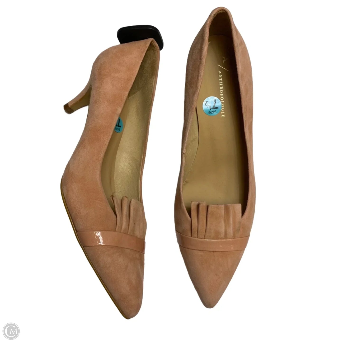 Shoes Heels Kitten By Anthropologie In Pink, Size: 7.5