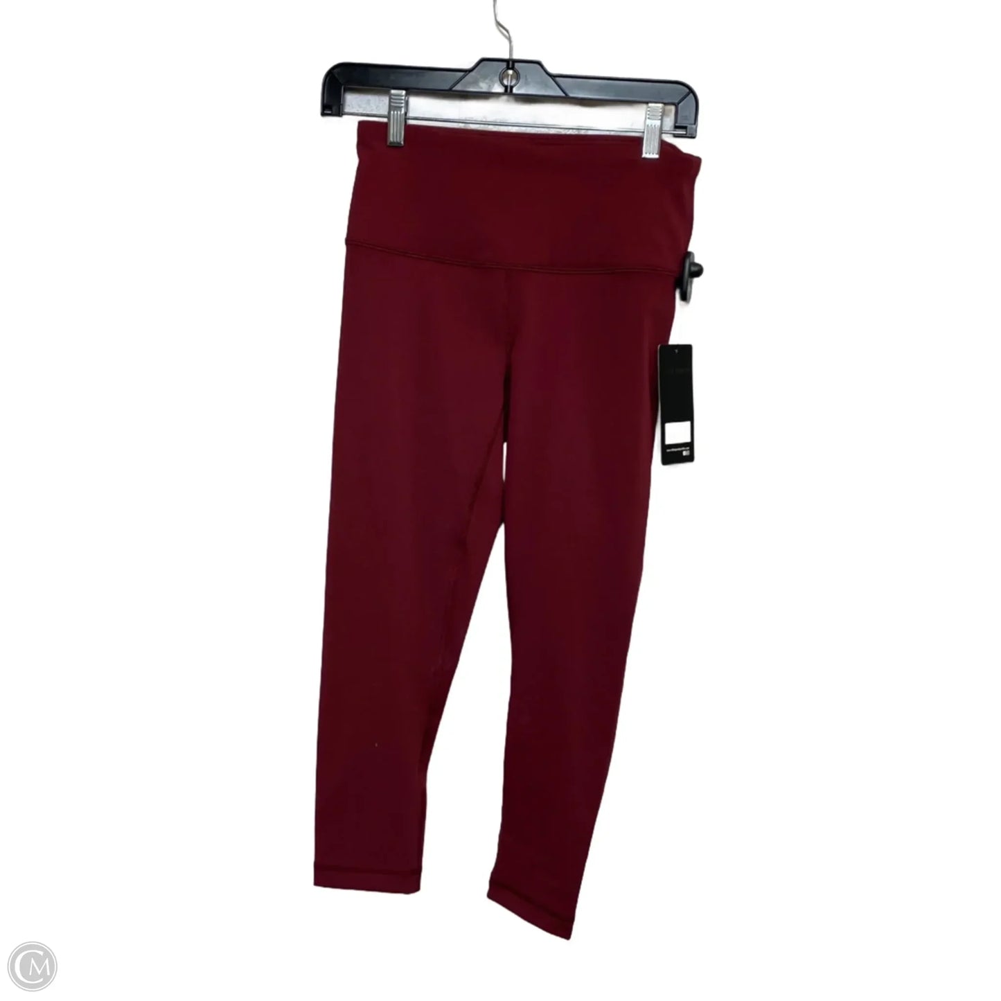 Athletic Leggings By 90 Degrees By Reflex In Red, Size: S