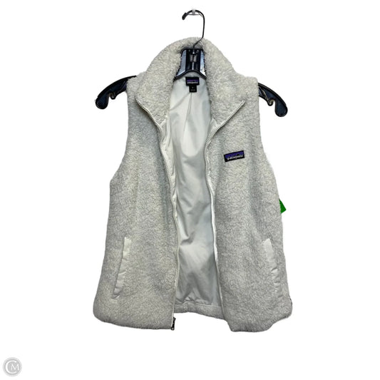Vest Faux Fur & Sherpa By Patagonia In White, Size: S