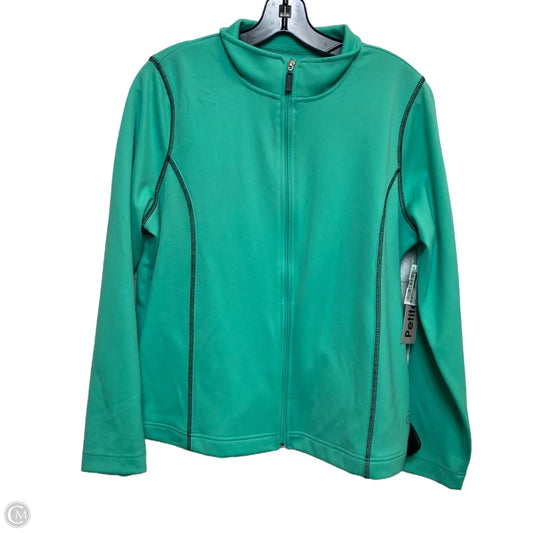 Athletic Jacket By Be Inspired In Green, Size: Xlp