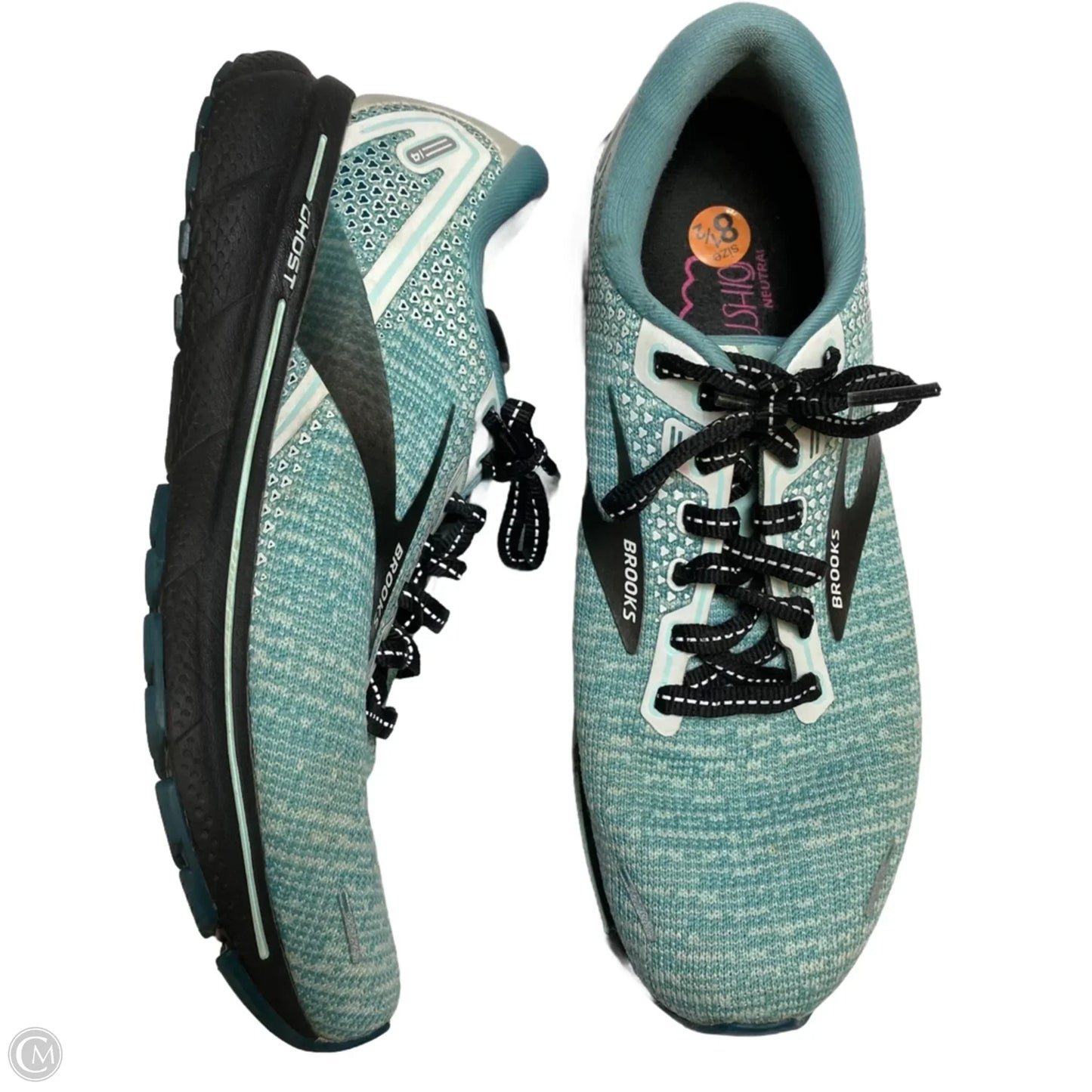 Shoes Athletic By Brooks In Green, Size: 8.5