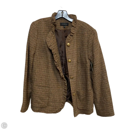 Blazer By Talbots In Brown, Size: Xl