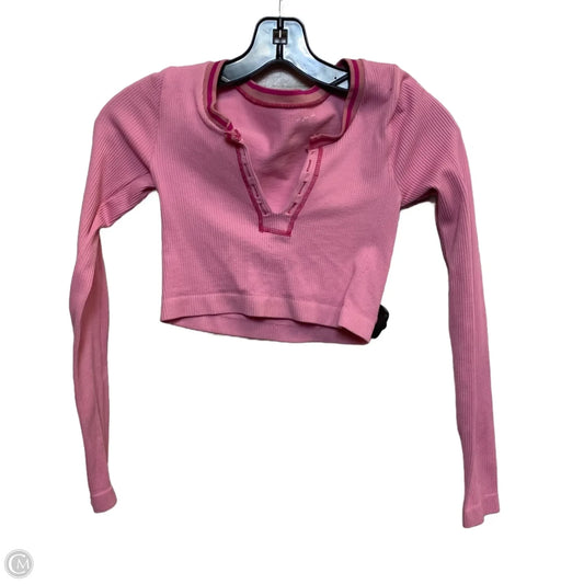 Top Long Sleeve By Out From Under In Pink, Size: Xs