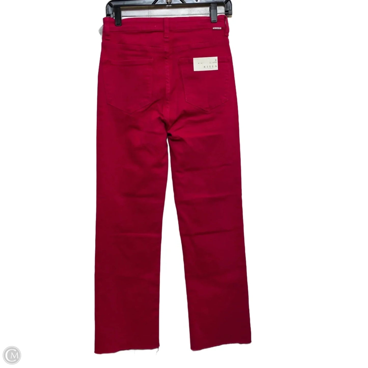 Jeans Straight By Risen In Pink, Size: 4