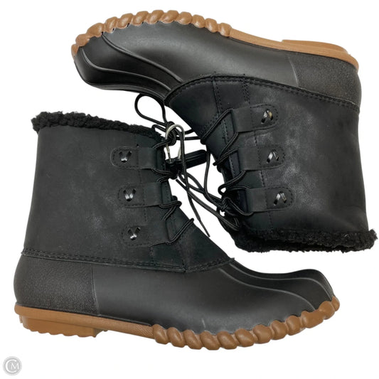 Boots Designer By Jack Rogers In Black, Size: 9
