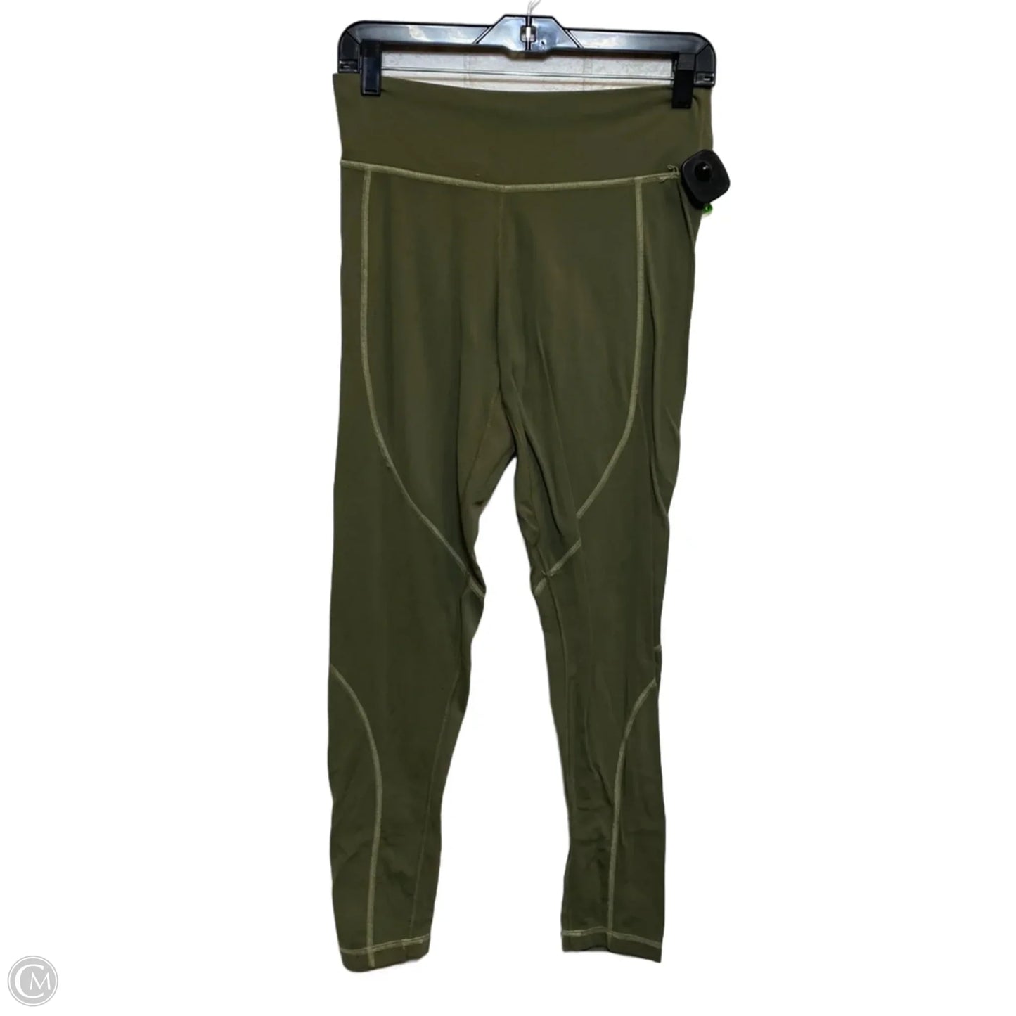 Athletic Leggings By Tna In Green, Size: L