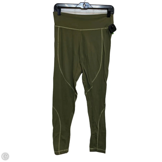 Athletic Leggings By Tna In Green, Size: L